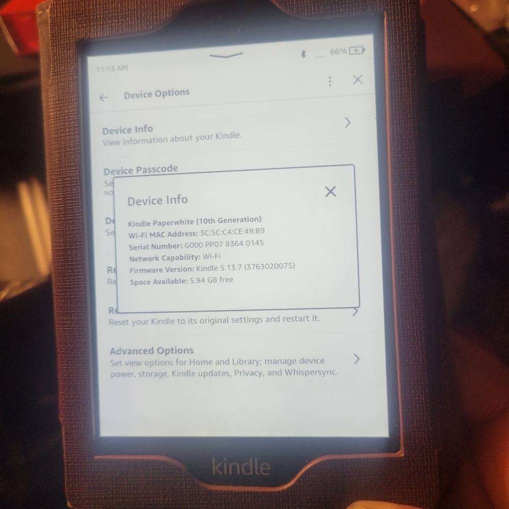 Kindle 10th generation